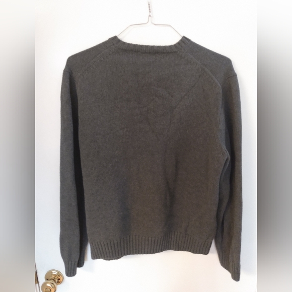 J Crew mens gray winter sweater size large - Picture 3 of 3